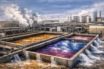 Textile Dyeing Effluent Treatment & Decolorization